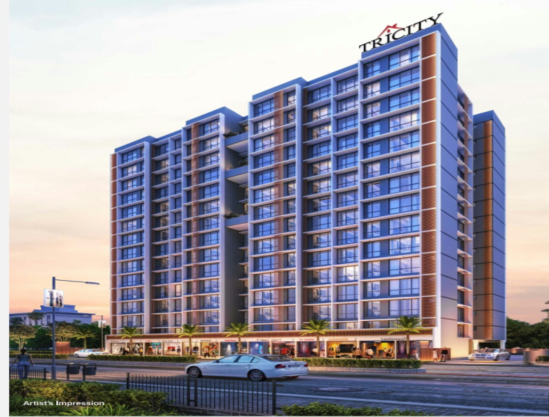 1 BHK Flats & Apartments for Sale in New Panvel, Navi Mumbai (650 Sq.ft.)