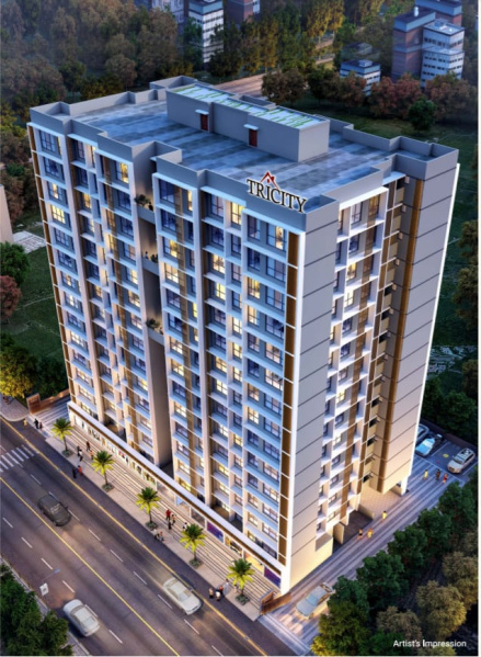 2 BHK Flats & Apartments for Sale in New Panvel, Navi Mumbai (1005 Sq.ft.)