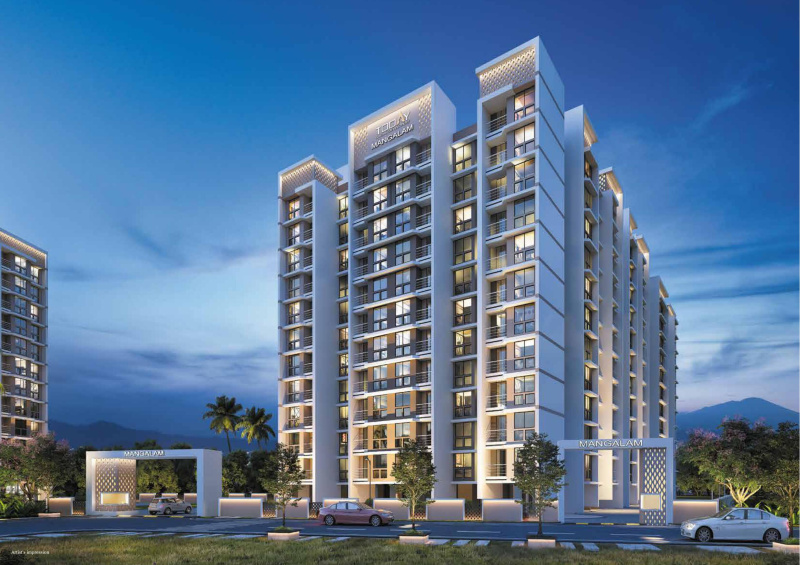 2 BHK Flats & Apartments for Sale in Kharghar, Navi Mumbai (876 Sq.ft.)