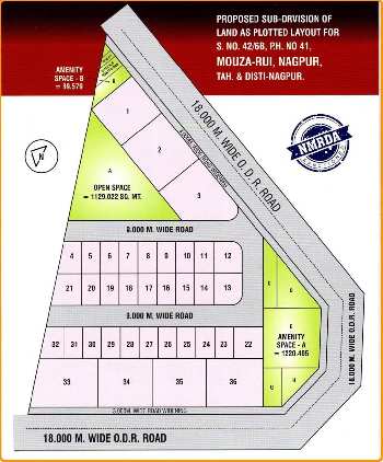 Residential Plot NMRDA SANCTIONED WITH RL AND RERA APPROVED 80FT MAIN ROAD TOUCH PLOTS WITH TOWNSHIP AMENITIES FULLY DEVELOPED