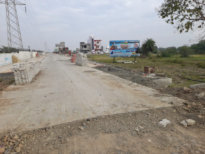 Commercial RL Plot NMRDA SANCTIONED WITH RL AND RERA APPROVED 80FT MAIN ROAD TOUCH PLOTS WITH  FULLY DEVELOPED
