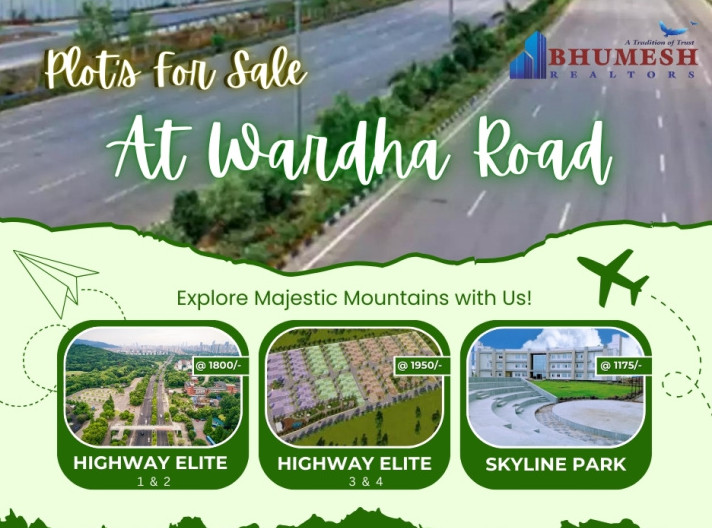 1100 Sq.ft. Residential Plot for Sale in Wardha Road, Nagpur