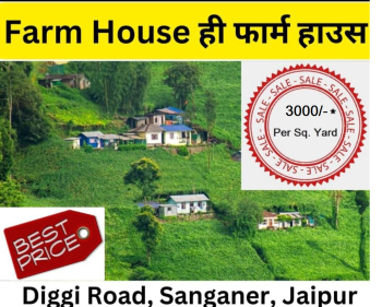2500 Sq. Yards Residential Plot for Sale in Sanganer, Jaipur