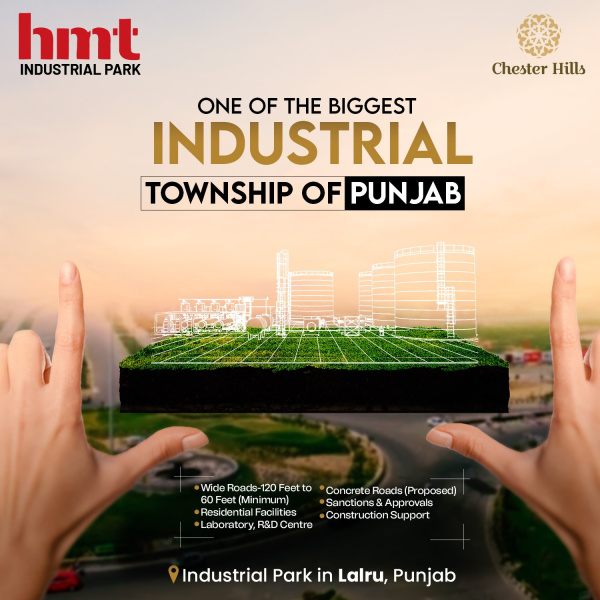Industrial plots in industrial park lalru