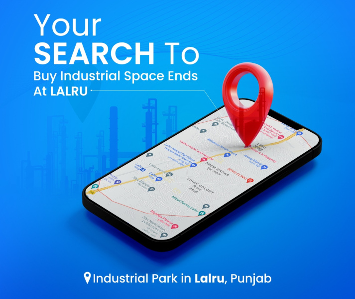 Industrial plots in industrial park lalru