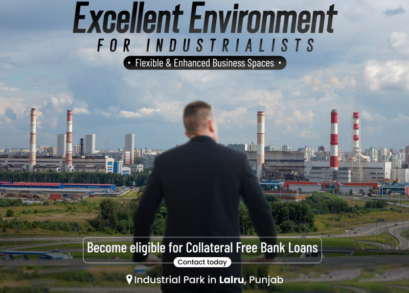 Independent industrial plots in industrial park lalru