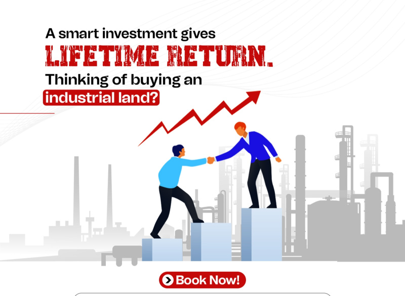 Independent industrial plots at red zone