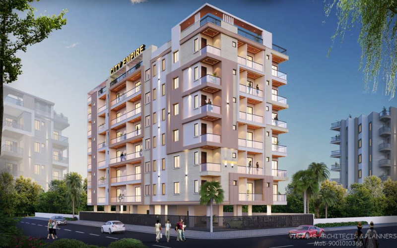 3 BHK Flats & Apartments for Sale in Ajmer Road, Jaipur (1230 Sq.ft.)