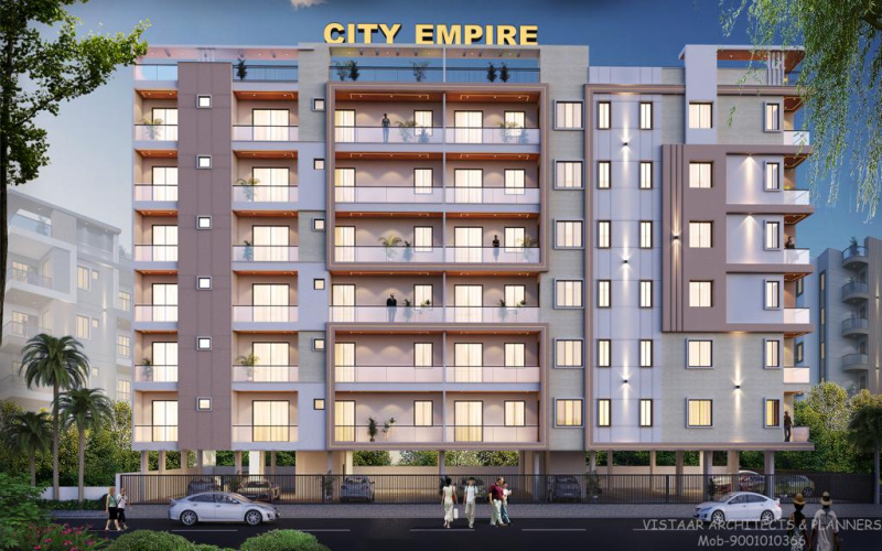 3 BHK Flats & Apartments For Sale In Ajmer Road, Jaipur (1361 Sq.ft.)