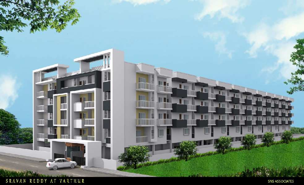 3 BHK Flats & Apartments for Sale in Whitefield, Bangalore (1520 Sq.ft.)