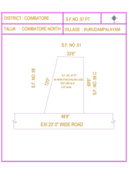 Property for sale in Kurudampalayam, Coimbatore
