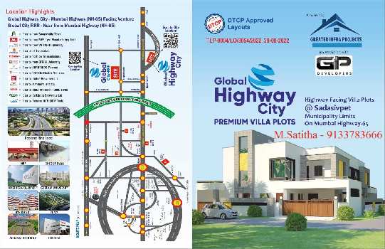 DTCP Layout Under Sadashivpet Municipality Limits