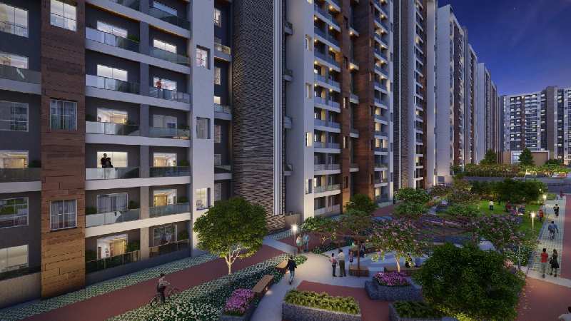 2 BHK Flats & Apartments for Sale in Hinjewadi Phase 1, Pune (947 Sq.ft.)