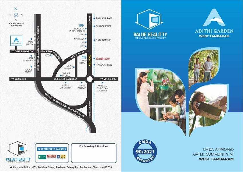 1000 Sq.ft. Residential Plot for Sale in West Tambaram, Chennai