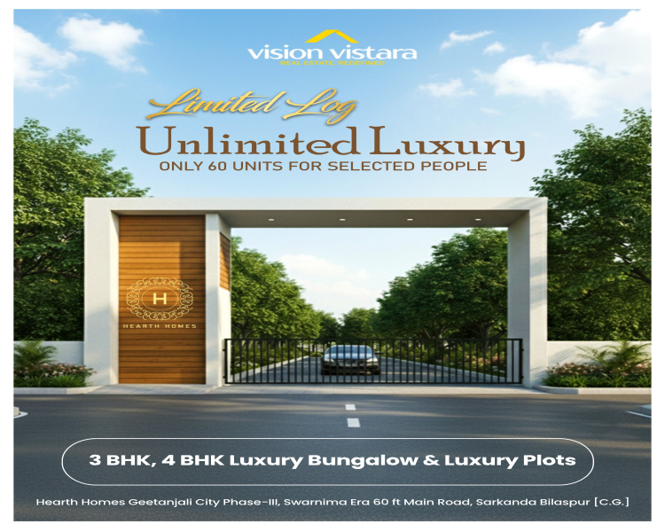 Residential Plot For Sale In Geetanjali City, Bilaspur (1000 Sq.ft.)