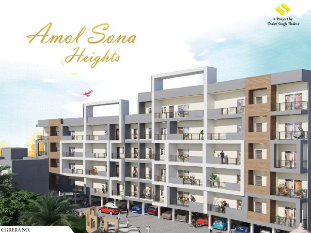 3 BHK Flats & Apartments for Sale in Sarkanda, Bilaspur