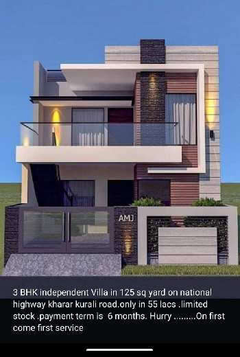 3BHK Villa on Kharar Kurali Highway
