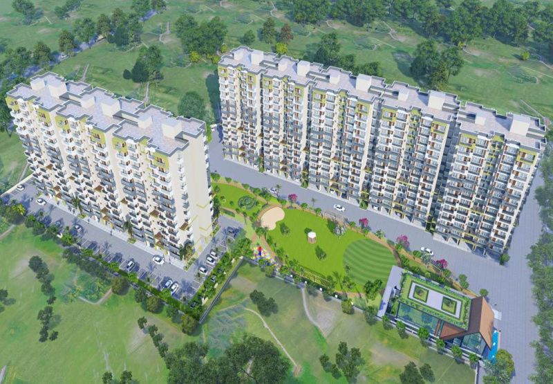 3 BHK Flats & Apartments for Sale in Kharar Road, Mohali (890 Sq.ft.)