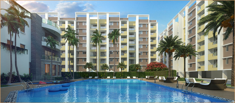 2 BHK Flats & Apartments for Sale in Magarpatta City, Hadapsar, Pune (1040 Sq.ft.)