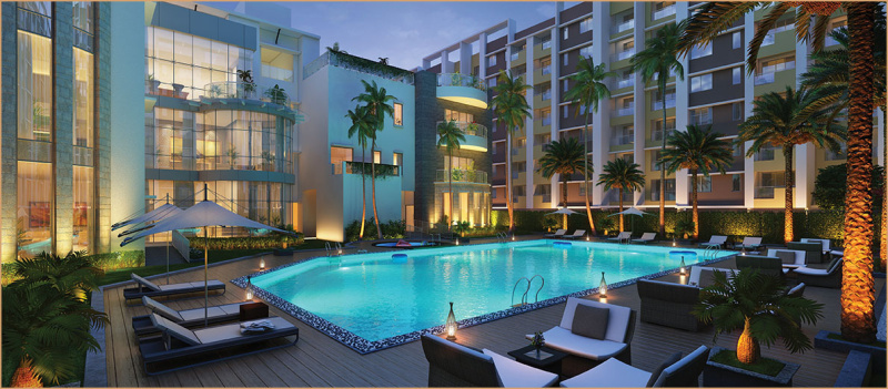 3 BHK Flats & Apartments for Sale in Magarpatta City, Hadapsar, Pune (1300 Sq.ft.)