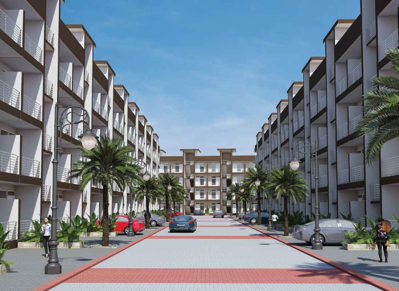 2 BHK Flats & Apartments for Sale in Alwar Bypass Road, Bhiwadi (712 Sq.ft.)
