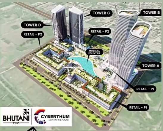 26.8 Acre Office Space for Sale in Sector 140A, Noida