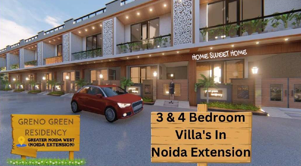 buy luxurious furnished villa in  just 3800rs. per sq ft in noida extantion near by Dps public School, Gated Sociaty with   all Group housing facilities,10minuts drive beetween Gaur city,15minuts drive from centre Noida and 25minuts drive from   Delh