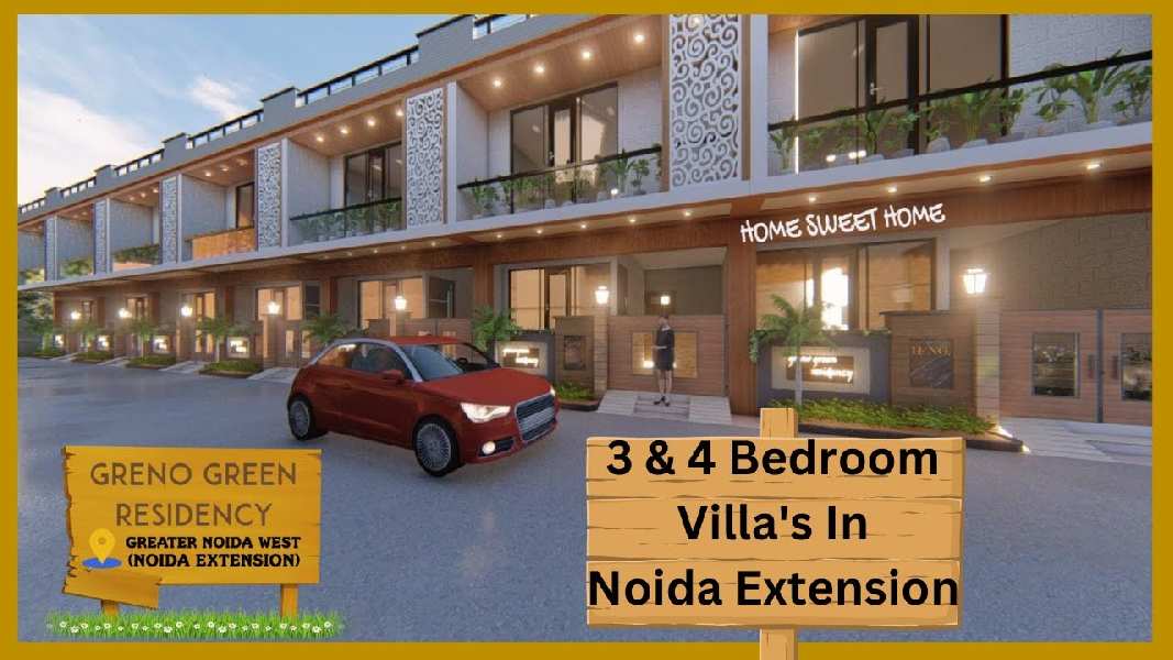 buy luxurious furnished villa in  just 3800rs. per sq ft in noida extantion near by Dps public School, Gated Sociaty with   all Group housing facilities,10minuts drive beetween Gaur city,15minuts drive from centre Noida and 25minuts drive from   Delh