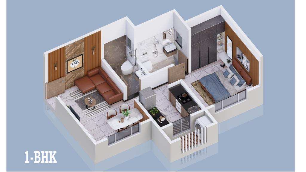 2 bhk flat for sale in naigaon east.