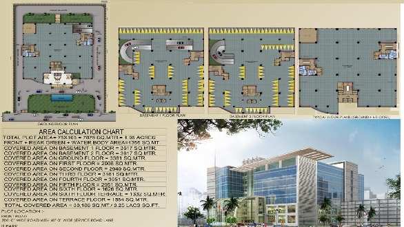3.25 Lac sq feet area for lease