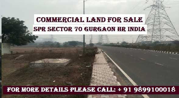 3300 Sq. Yards Commercial Lands /Inst. Land for Sale in Sector 70, Gurgaon