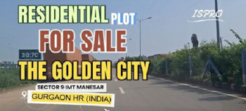 THE GOLDEN CITY PLOT FOR SALE IMT MANESAR