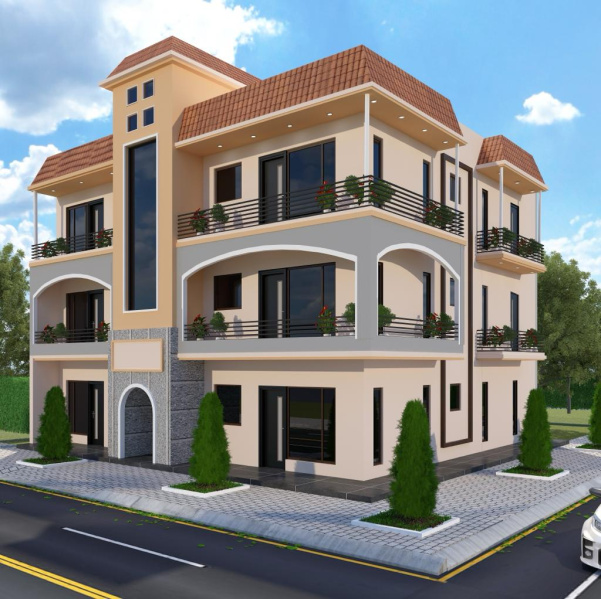 3 BHK Flats & Apartments for Sale in Kharar Landran Road Kharar Landran Road, Mohali (120 Sq. Yards)