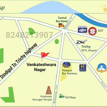 Residential Plot for Sale in Panjapur, Tiruchirappalli (1200 Sq.ft.)