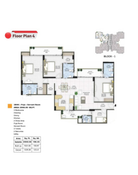 Flats & Apartments for Sale in Sector 75, Noida (1624 Sq.ft.)