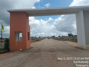 DTCP And RERA APPROVED RESIDENTIAL Open PLOTS For SALE At Sadashivpet Muncipality Limits