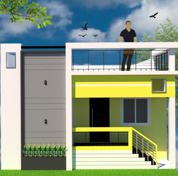 1 BHK Independent House For Sale In Othakadai, Madurai (600 Sq.ft.)