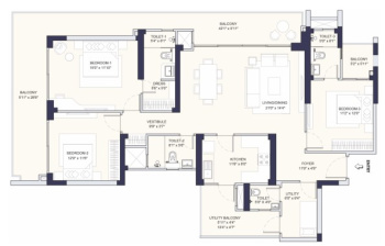 3.5 BHK Flats & Apartments for Sale in Sector 80, Gurgaon