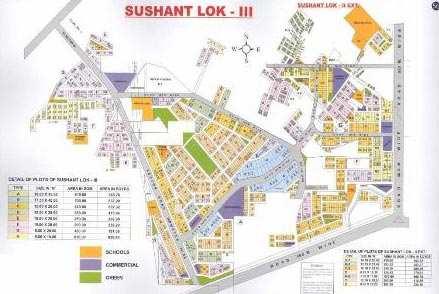 Residential Plot for Sale in Sushant Lok, Gurgaon (418 Sq. Yards)