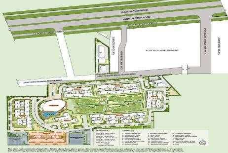 3 BHK Flats & Apartments for Rent in Sector 60, Gurgaon (1815 Sq.ft.)
