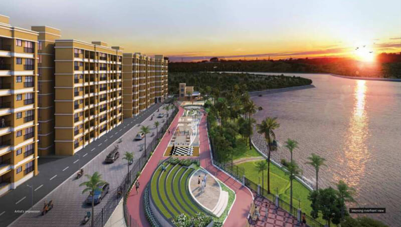 Neral Location property, river front view project
