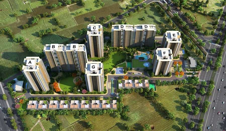 4 BHK Flats & Apartments for Sale in Sector 99, Gurgaon (2835 Sq.ft.)