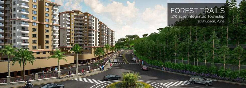 2 BHK Flats & Apartments for Sale in Bhugaon, Pune (993 Sq.ft.)