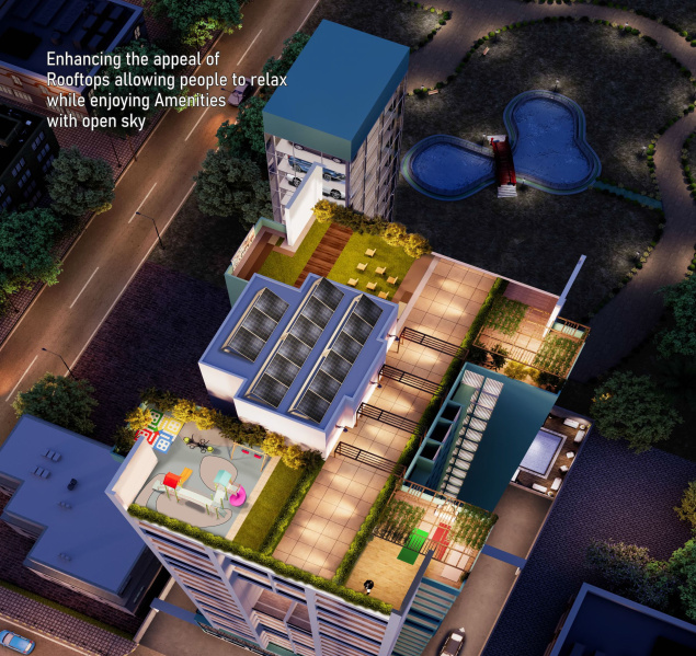 2 BHK Flats & Apartments for Sale in Airoli, Navi Mumbai