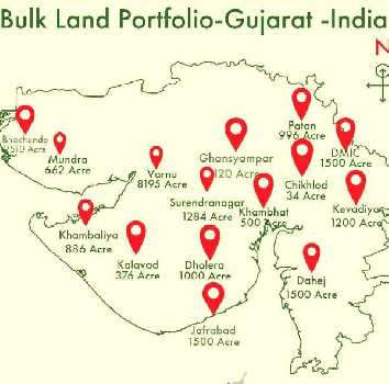 662 Acre Agricultural/Farm Land for Sale in Mundra, Kutch