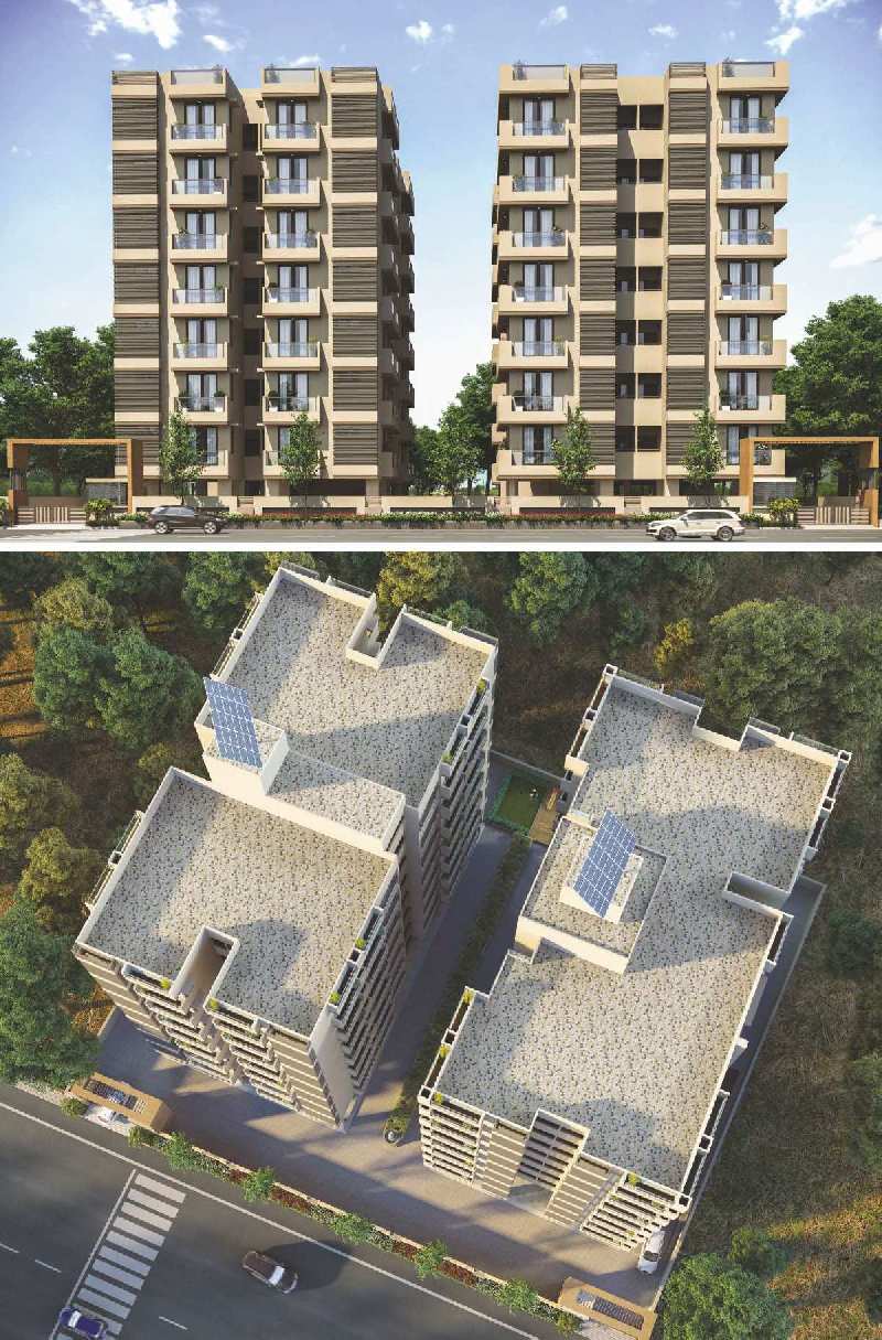 3 BHK Flats & Apartments for Sale in Pethapur, Gandhinagar (180 Sq. Yards)