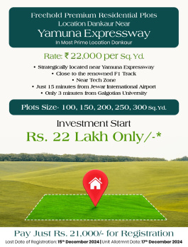 Free Hold plot in Yumana Expressway