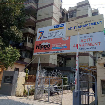 4 BHK Flats & Apartments for Sale in Patparganj, Delhi (125 Sq. Meter)