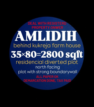 2800 Sq.ft. Residential Plot for Sale in Amlidih, Raipur