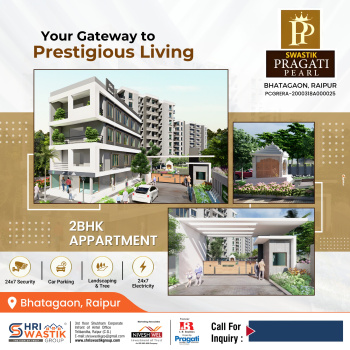 Pragati pearl prime location 2bhk flats in bhatgaon Bus stand raipur chhattisgarh